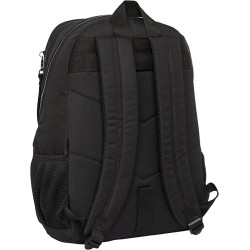 Mochila Safta Escolar de la marca KELME, 32x16x44cm adaptable a carro espaldar acolchado producto oficial