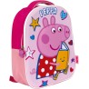 Mochila Peppa Pig diseño de Peppa en relieve 3D Tamaño 26x32x10cm