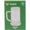 Real Betis Balompié, Jarra de Cerveza, Vidrio, Capacidad 500 ml, Transparente producto oficial