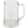 Real Betis Balompié, Jarra de Cerveza, Vidrio, Capacidad 280ml, Transparente producto oficial