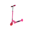 Patinete Rosa dos ruedas juguetes plegable edad aproximada 5-14 años tubo ajustablefreno de metal con guardabarros 80x