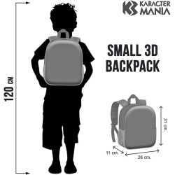 Frozen Disney Mochila diseño relieve 3d Elite Mochila 3D Elite Dance tamaño 31 x 11 x 26 cm espaldar acolchado