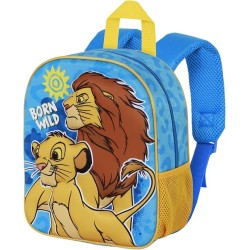 El rey León Simba Disney Mochila diseño relieve 3d Elite Mochila 3D Elite Dance tamaño 31 x 11 x 26 cm espaldar acolchado