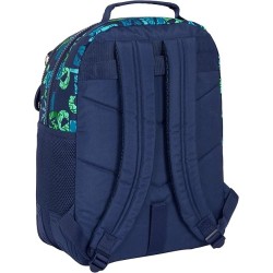 EL NIÑO GLASSY - Mochila Escolar grande, tamaño 32x15x42 cm adaptable a carro esquinas reforzadas producto oficial