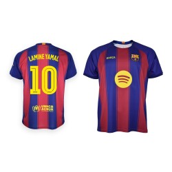 Lamine Yamal 10 primera equipación 25-26 Fútbol Club Barcelona réplica camiseta y pantalón producto oficial