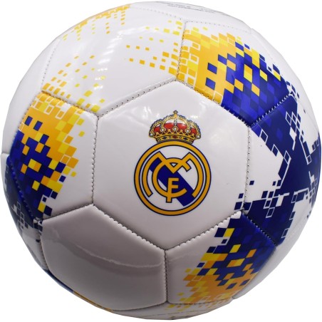 Balón pequeño Real Madrid diseño pixelado talla 1 producto oficial