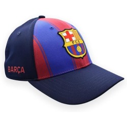 Fútbol Club Barcelona Gorra Barça Biline talla Junior/NIÑO escudo bordado producto oficial ajustable
