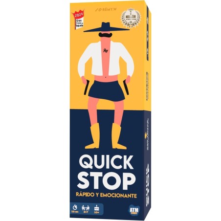 Quick Stop - Juegos de Mesa Dinámico y Divertido para Familia y Amigos