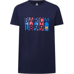 Camiseta Fútbol Club Barcelona Flag Navy producto oficial tallas de adulto
