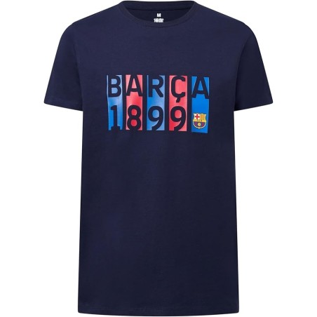 Camiseta Fútbol Club Barcelona Flag Navy producto oficial tallas de adulto