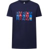 Camiseta Fútbol Club Barcelona Flag Navy producto oficial tallas de adulto