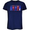 Camiseta Fútbol Club Barcelona Flag Navy producto oficial tallas de adulto