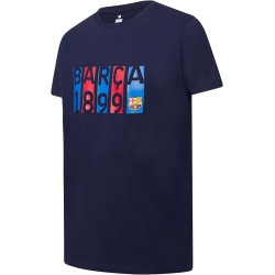 Camiseta Fútbol Club Barcelona Flag Navy producto oficial tallas de adulto