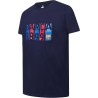 Camiseta Fútbol Club Barcelona Flag Navy producto oficial tallas de adulto