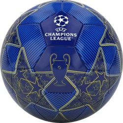 Balón Uefa Champions League Azul producto oficial talla 5 tamaño similar al reglamentario de fútbol 11