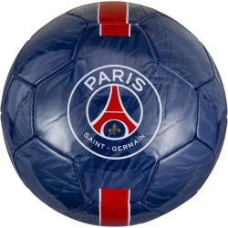 PSG Paris Saint Germain - Balón metalizado talla 5 tamaño grande similar al reglamentario fútbol 11 producto oficial
