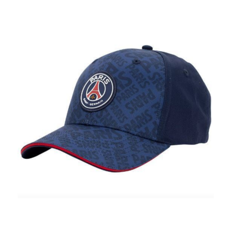 Gorra PSG Paris Saint-Germain adulto letras PARIS escudo plástificado a color ajustable producto oficial