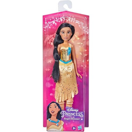Muñeca Disney Princess Pocahontas 30 cm Royal Shimmer de Hasbro F0904 edad +3 años