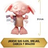 Wizarding World - Muñeco interactivo Dobby Elfo Harry Potter de 21,6 cm más de 30 sonidos y frases edad + 6 años