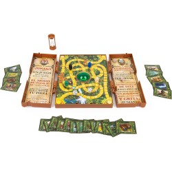 SPIN MASTER GAMES - JUMANJI DELUXE Juego de Mesa Electrónico con Luces y Sonidos, para 2-4 Jugadores