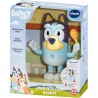 Muévete con Bluey! Mascota interactiva, Bluey divertido juguete saltarín con múltiples actividades, botones, luces y muchas sorp