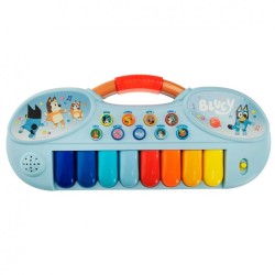 Piano Órgano electrónico Bluey edad + 18 meses con 8 teclas