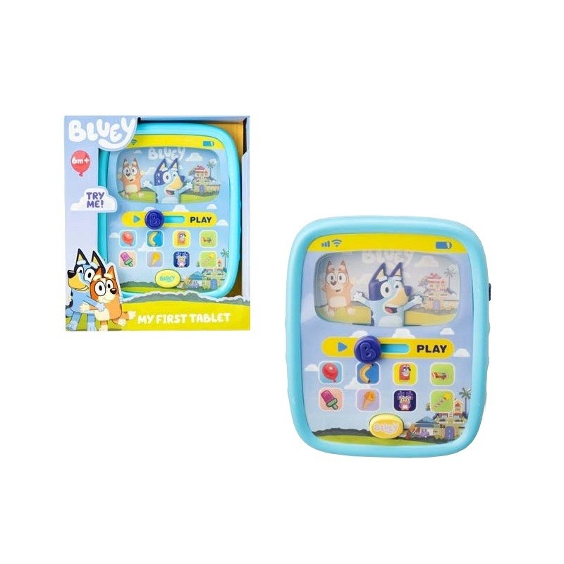 My First Tablet Bluey edad +6 meses son sonidos y música