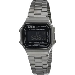 Reloj Casio digital hombre A168WGG-1B correa metal negro