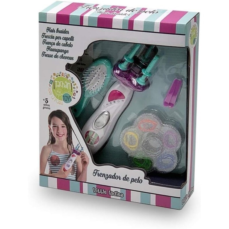 Máquina trenzador de pelo con accesorios para el cabello y accesorios edad +5años