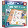 CONECTOR APRENDO A LEER en formato libro con boli con luz y sonido de Educa edad 4-6 años