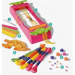 Be Creative Midi - crea tu propias Pulseras de Amistad con Telar de Ravensburger edad +6 años