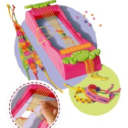 Be Creative Midi - crea tu propias Pulseras de Amistad con Telar de Ravensburger edad +6 años