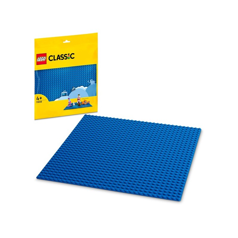 Lego Classic 11025 Base Azul edad 4+ - contiene 1 piezas - Tienda juguetes
