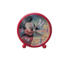 Despertador Analógico Infantil Mickey Mouse en la playa Disney color rojo tamaño 9cm de diámetro producto oficial