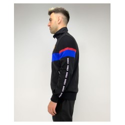 Chándal Fútbol Club Barcelona BLACK producto oficial tallas adulto escudo bordado, composición 100% Poliéster