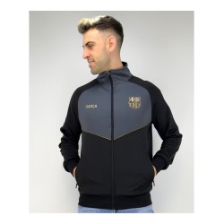 Chaqueta Fútbol Club Barcelona Barça Plus Gold tallas para adulto producto oficial 100% Poliéster