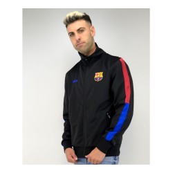 Chaqueta Fútbol Club Barcelona plus Barca Black tallas para adulto producto oficial 100% Poliéster