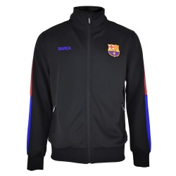 Chaqueta Fútbol Club Barcelona plus Barca Black tallas para infantil junior producto oficial 100% Poliéster