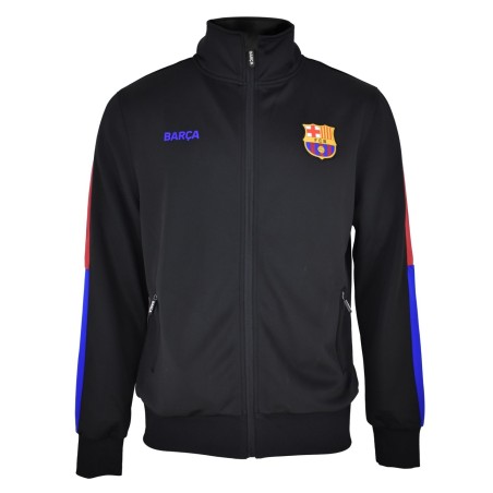 Chaqueta Fútbol Club Barcelona plus Barca Black tallas para infantil junior producto oficial 100% Poliéster