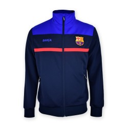 Chaqueta Fútbol Club Barcelona plus Barca Navy tallas para adulto producto oficial 100% Poliéster
