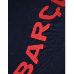Sudadera con capucha y cremellera Fútbol Club Barcelona Essential blue tallas para adulto producto oficial 65% Algodón - 35% Pol