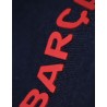 Sudadera con capucha y cremellera Fútbol Club Barcelona Essential blue tallas para adulto producto oficial 65% Algodón - 35% Pol