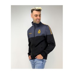 Chaqueta Real Madrid Plus Gold con cremallera adulto producto oficial 100% Poliéster