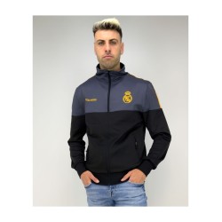 Chaqueta Real Madrid Plus Gold con cremallera adulto producto oficial 100% Poliéster