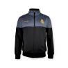 Chaqueta Real Madrid tallas infatil junior icolor en Gris y Negro producto oficila composición 100% Poliéster