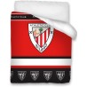 Athletic Club de Bilbao Copriletto, colcha, confortino para cama de 105cm tamaño 200x260 Ext 100% poliéster. Int 100%