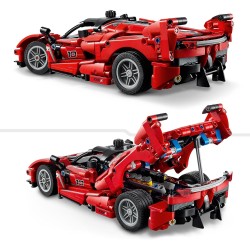 LEGO 42212 Technic Ferrari FXX K - Coche de Carreras Motor V12, Diferencial y Pistones Móviles edad +10 años