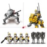 LEGO Star Wars 75431 Pack de Combate: Soldados Clon del 327 Cuerpo Estelar con 4 Minifiguras, 3 Droides y AT-RT - edad 7+ Años