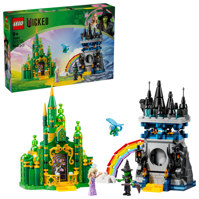 LEGO® Wicked Emerald City y Castillo de Kiamo Ko 75689 - Tienda de juguetes entrega urgente