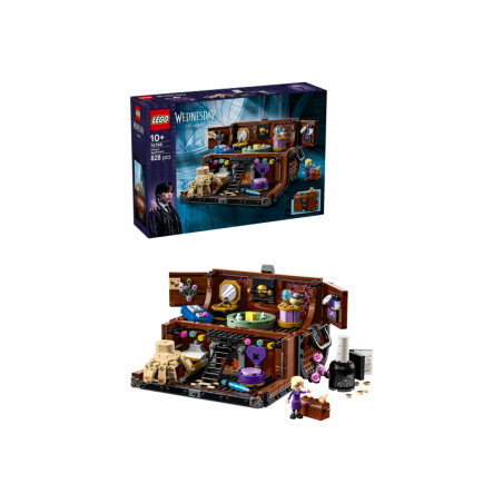 LEGO 76785 Apartamento de Cosa contiene 828 edad recomendada 10+ Wednesday